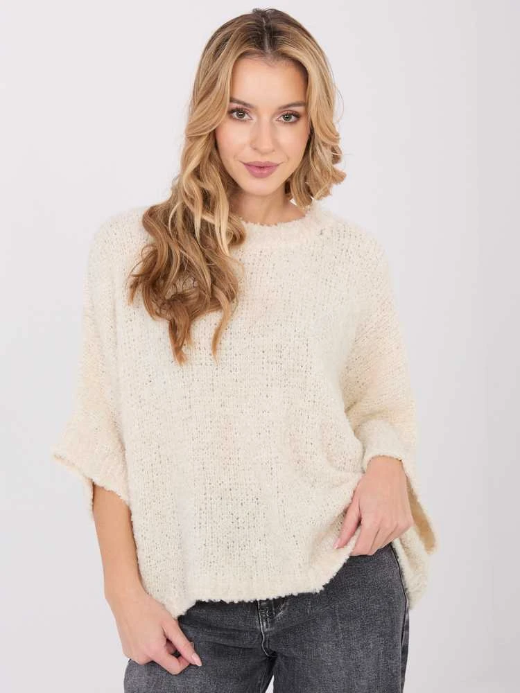Factory Price Sweter-CH-SW-72996.26-jasny smėlio spalva