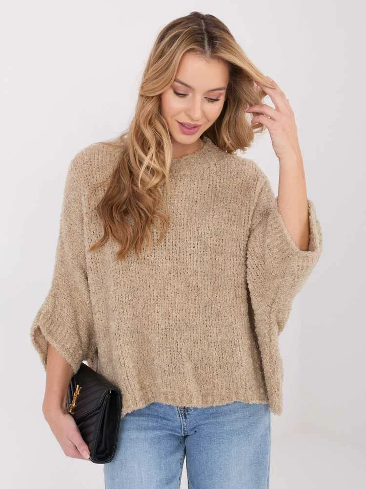 Factory Price Sweter-CH-SW-72996.26-smėlio spalva