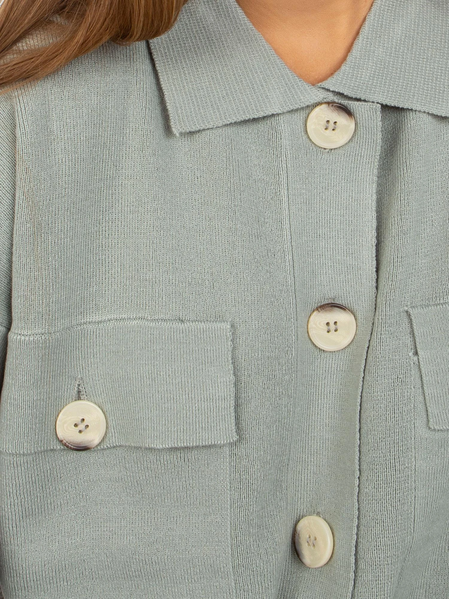 Factory Price Megztinis-D90039W90818A3-khaki