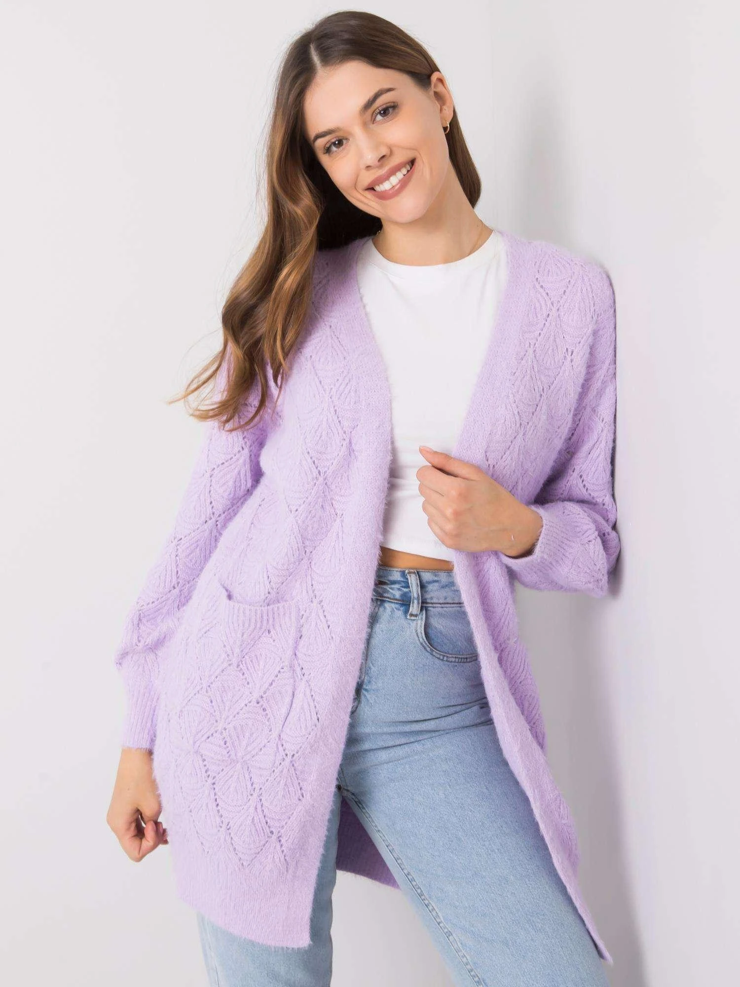 Factory Price Megztinis-EM-SW-G995.26P-šviesiai violetinis