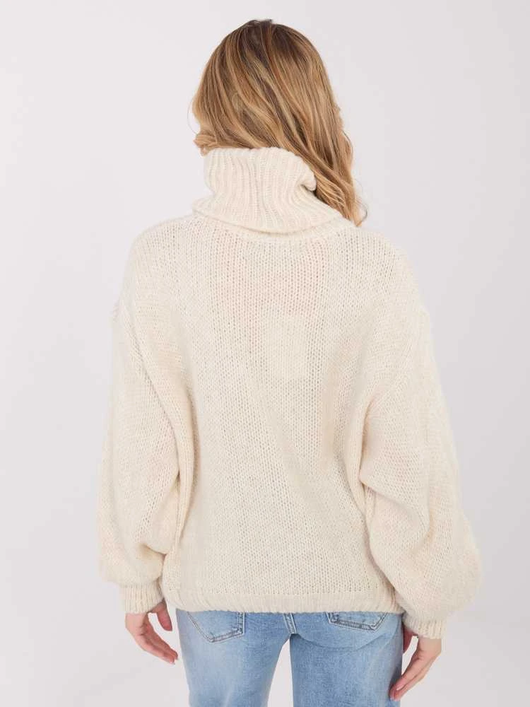 Factory Price Sweter-IN-SW-3176.26-jasny smėlio spalva