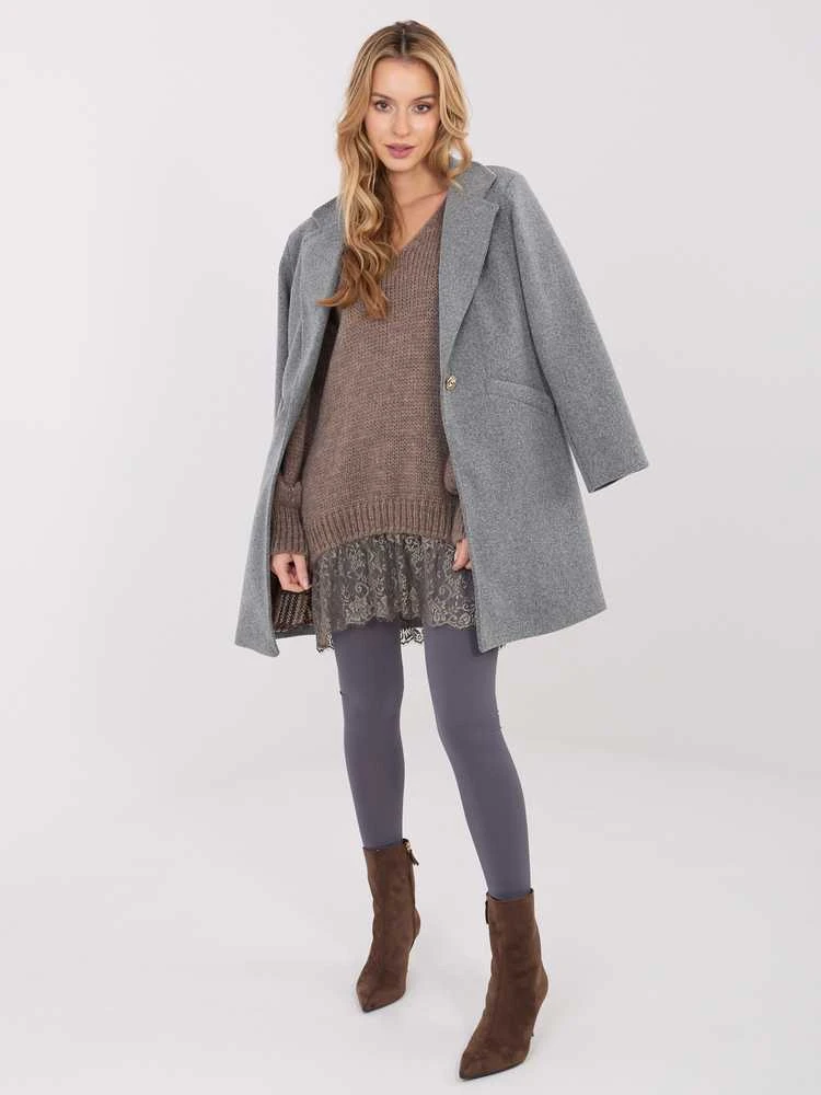 Factory Price Sweter-IN-SW-33681.05P-ciemny bezowy