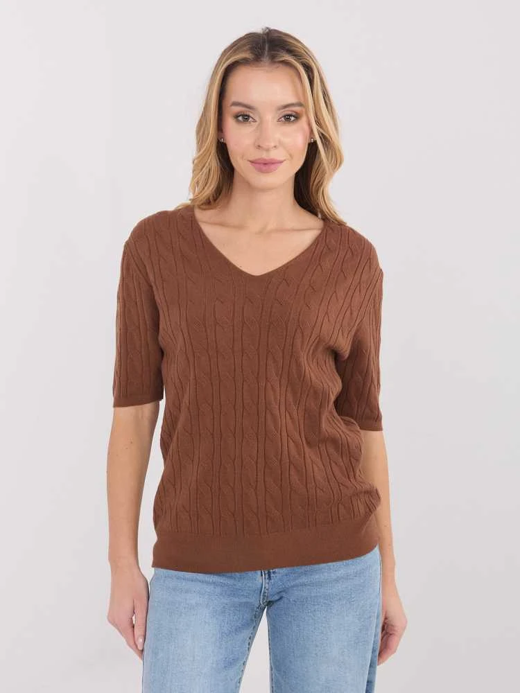 Factory Price Sweter-PM-SW-B-615.18-jasny ruda