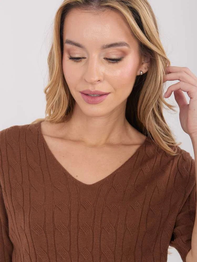 Factory Price Sweter-PM-SW-B-615.18-jasny ruda