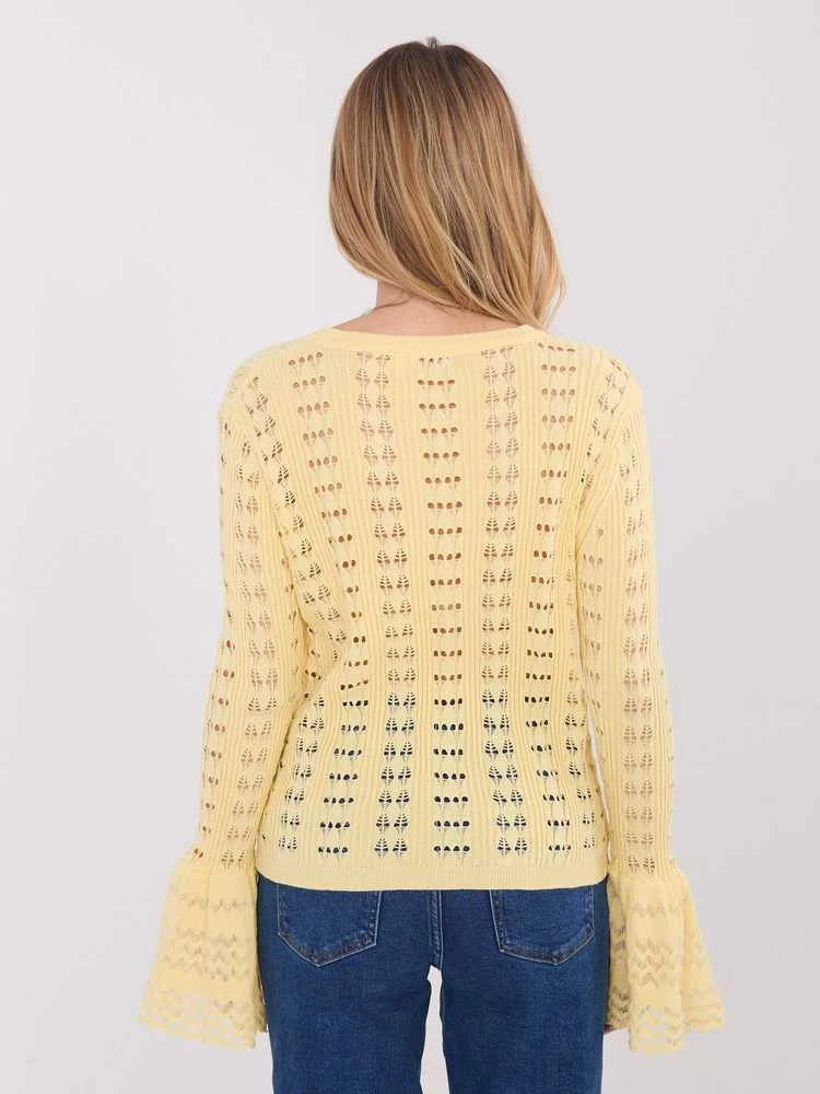 Factory Price Sweter-PM-SW-SF118.86-jasny geltona