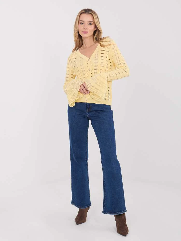 Factory Price Sweter-PM-SW-SF118.86-jasny geltona