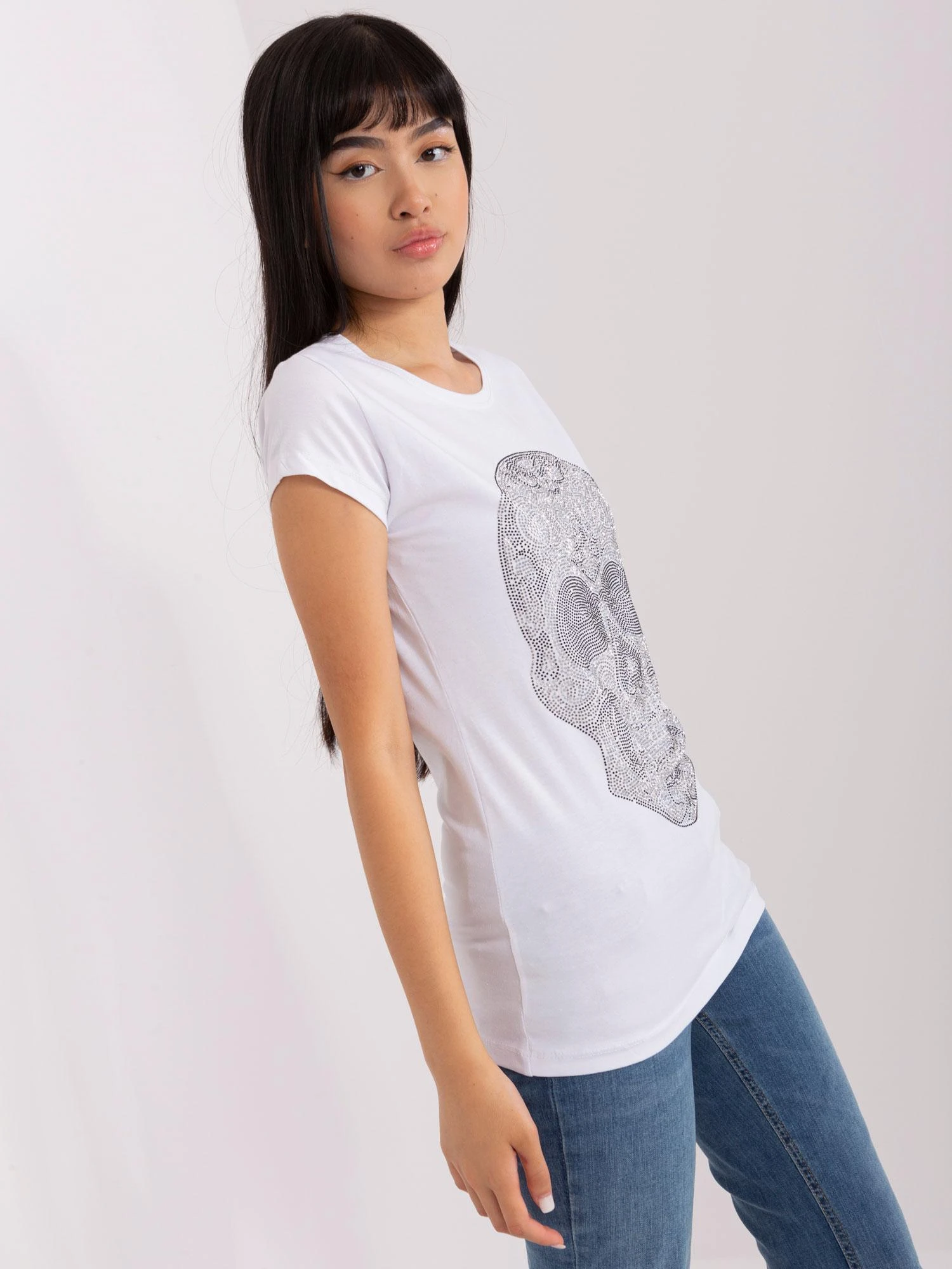 Lily Rose Marškinėliai-EM-TS-HS-21-532.22P-balti