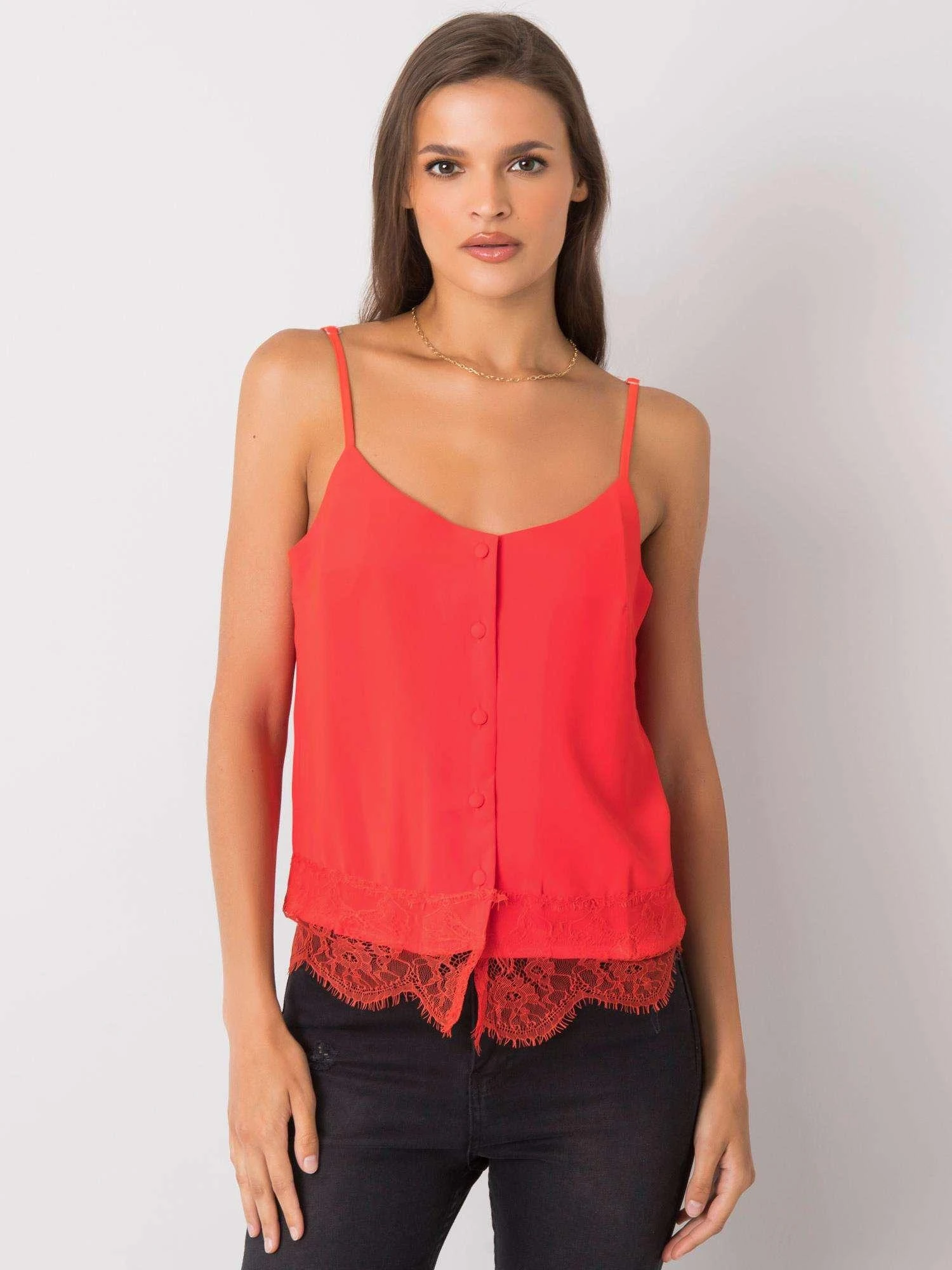 Modalinda Fashion Palaidinė AI-TP-6015.12P-raudona