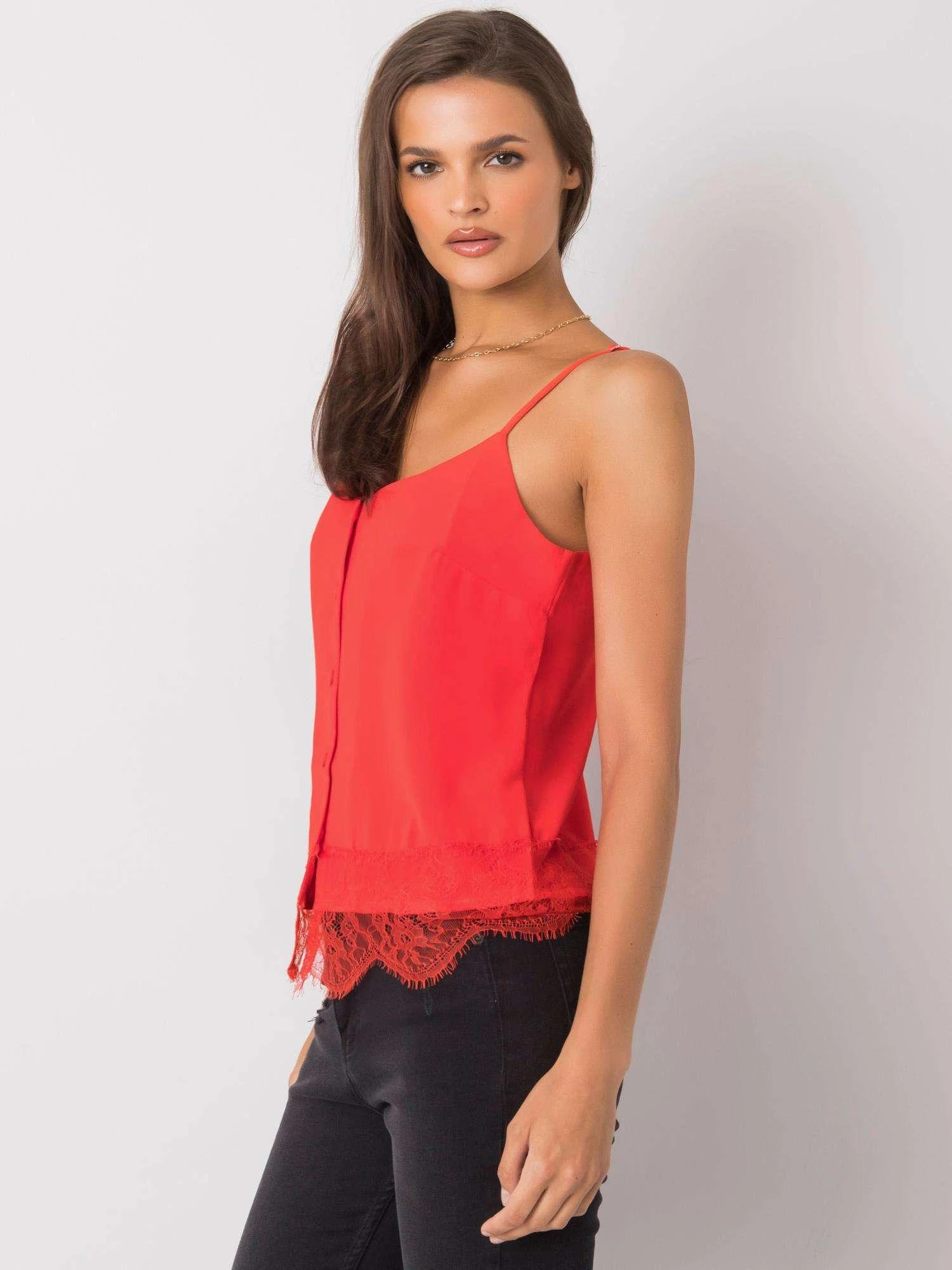 Modalinda Fashion Palaidinė AI-TP-6015.12P-raudona