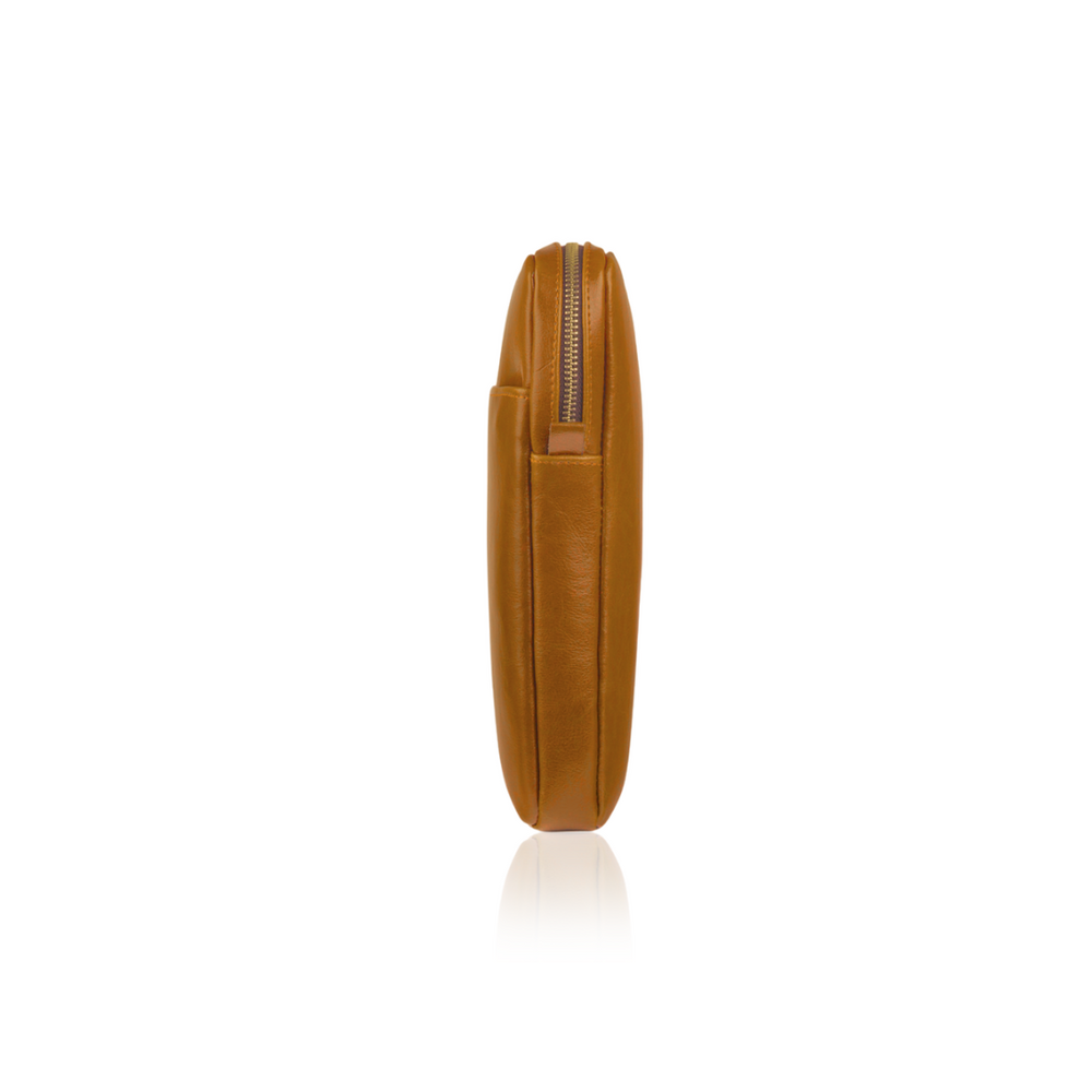 Solier Accessories Genuine leather laptop case 13 Solier Camel