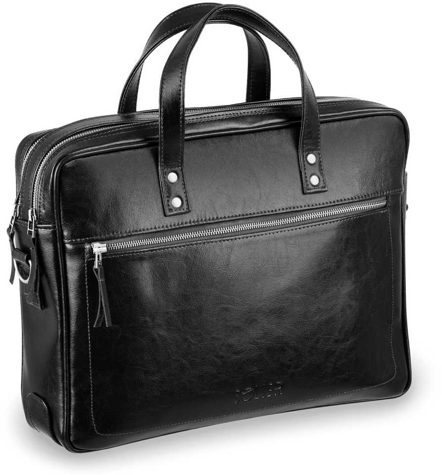 Gold Rankinė vyrams BAG SL05 NEWBRIDGE - Juoda