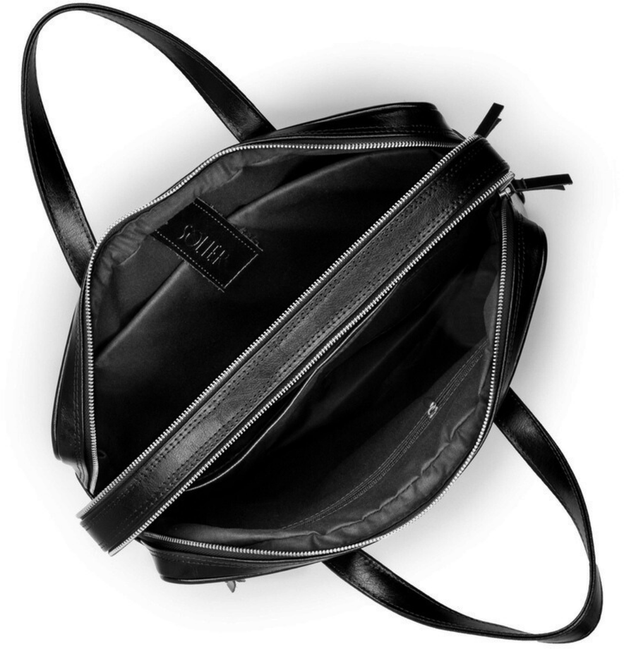 Gold Rankinė vyrams BAG SL05 NEWBRIDGE - Juoda