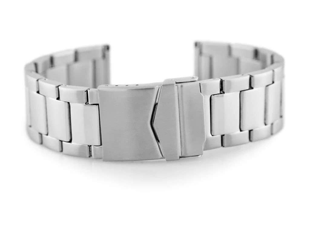 Inny Bransoleta 601S - plieninė HQ - sidabrinė - 22mm