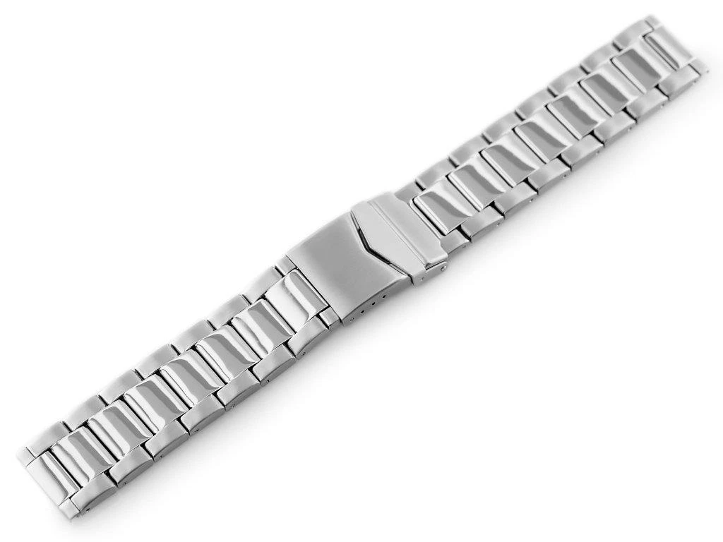 Inny Bransoleta 601S - plieninė HQ - sidabrinė - 22mm