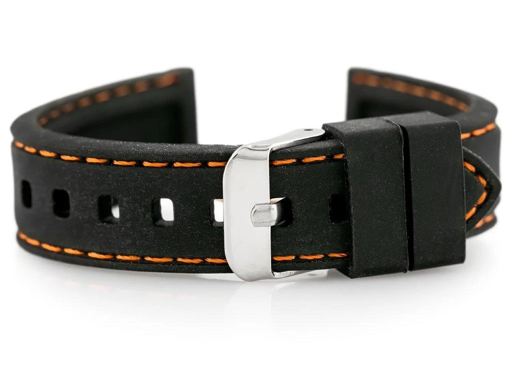 „Pacific“ guminis žaislas „Diržel“ - su ekranuotu jodu / oranžinis 18 mm