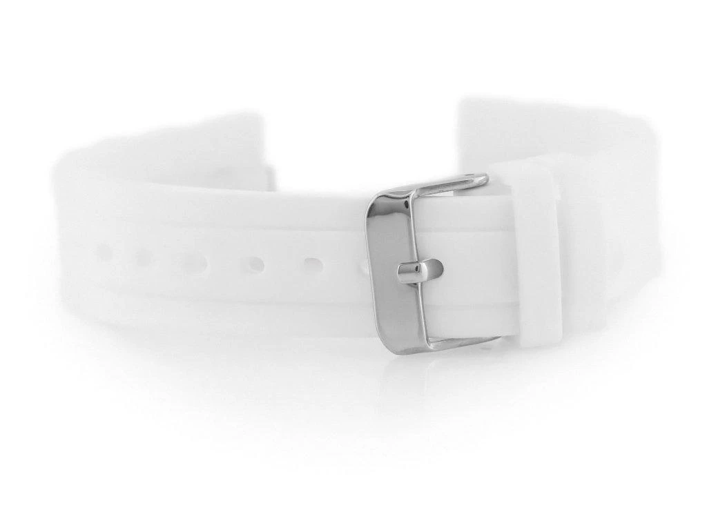 Inny Guminis laikrodžio dirželis 904W - gofruotas - 22mm