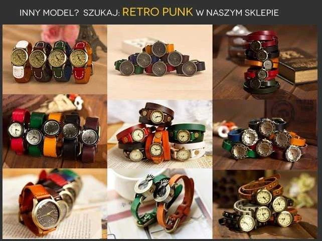 Inny MOTERIŠKAS LAIKRODIS TAYMA - RETRO PUNK 28 - camel (zx585e)