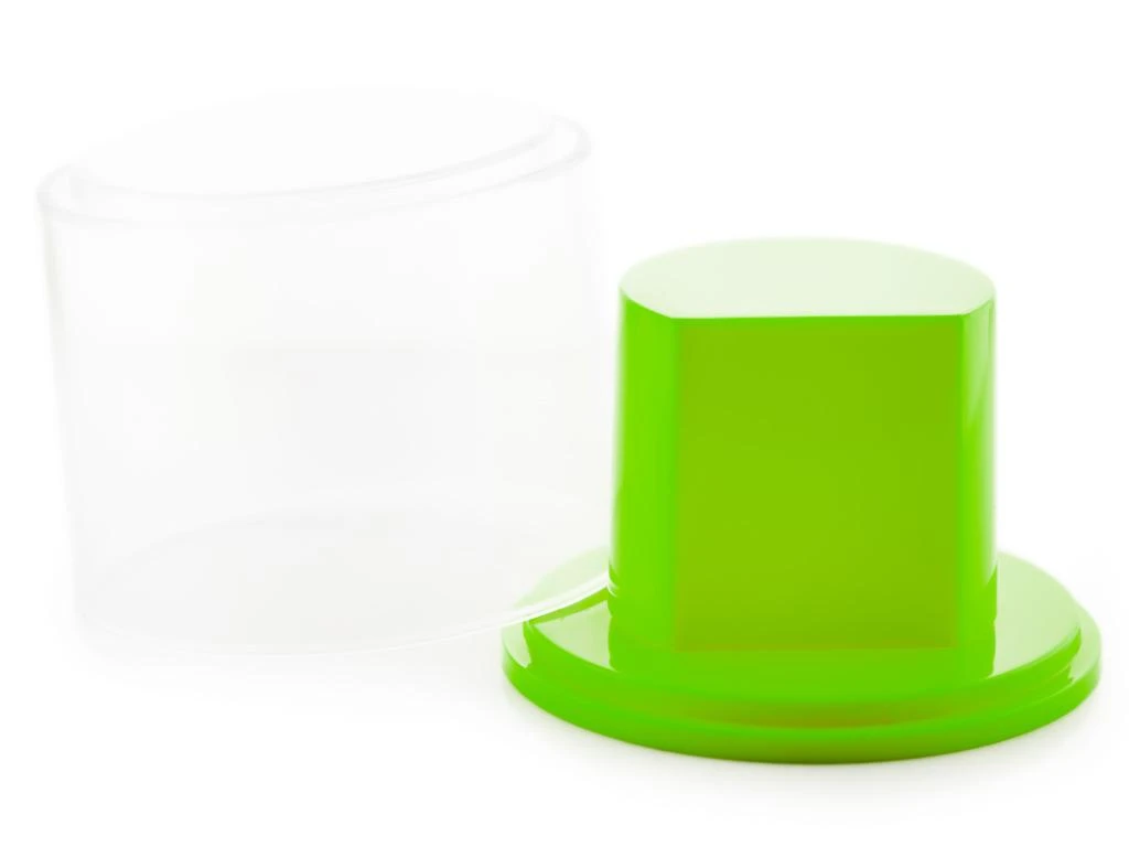Inny Dovanų laikrodžio dėžutė - plastikinė žalia