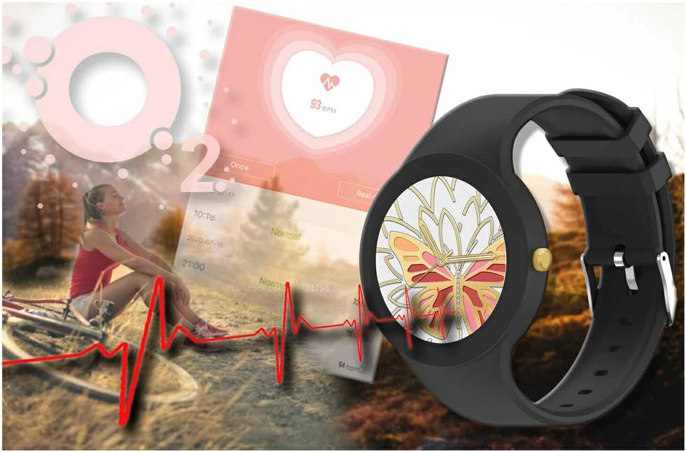Išmanusis laikrodis DAMSKI GRAVITY GT14-3 - ROZMOWY BLUETOOTH, WŁASNE TARCZE (sg026c)