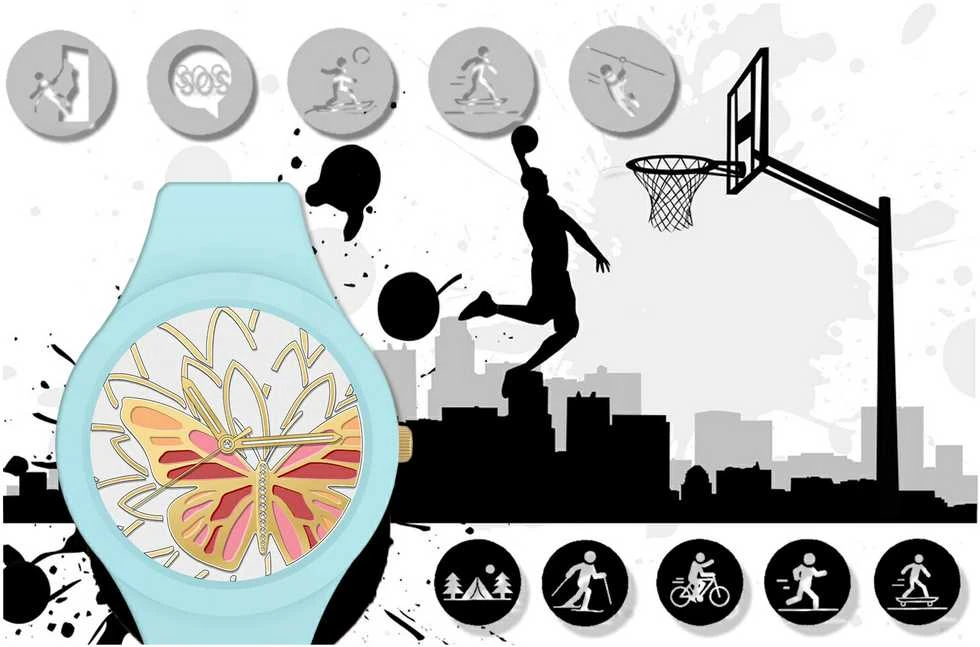 Išmanusis laikrodis DAMSKI GRAVITY GT14-4 - ROZMOWY BLUETOOTH, WŁASNE TARCZE (sg026d)