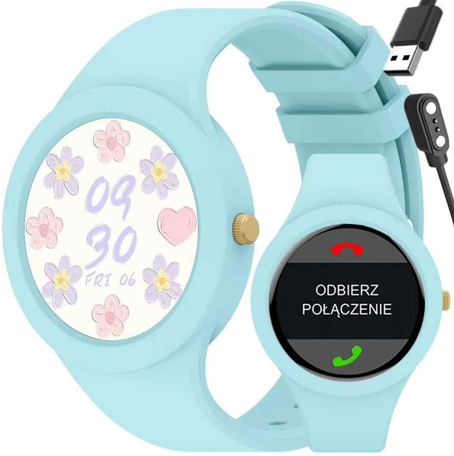 Išmanusis laikrodis DAMSKI GRAVITY GT14-4 - ROZMOWY BLUETOOTH, WŁASNE TARCZE (sg026d)