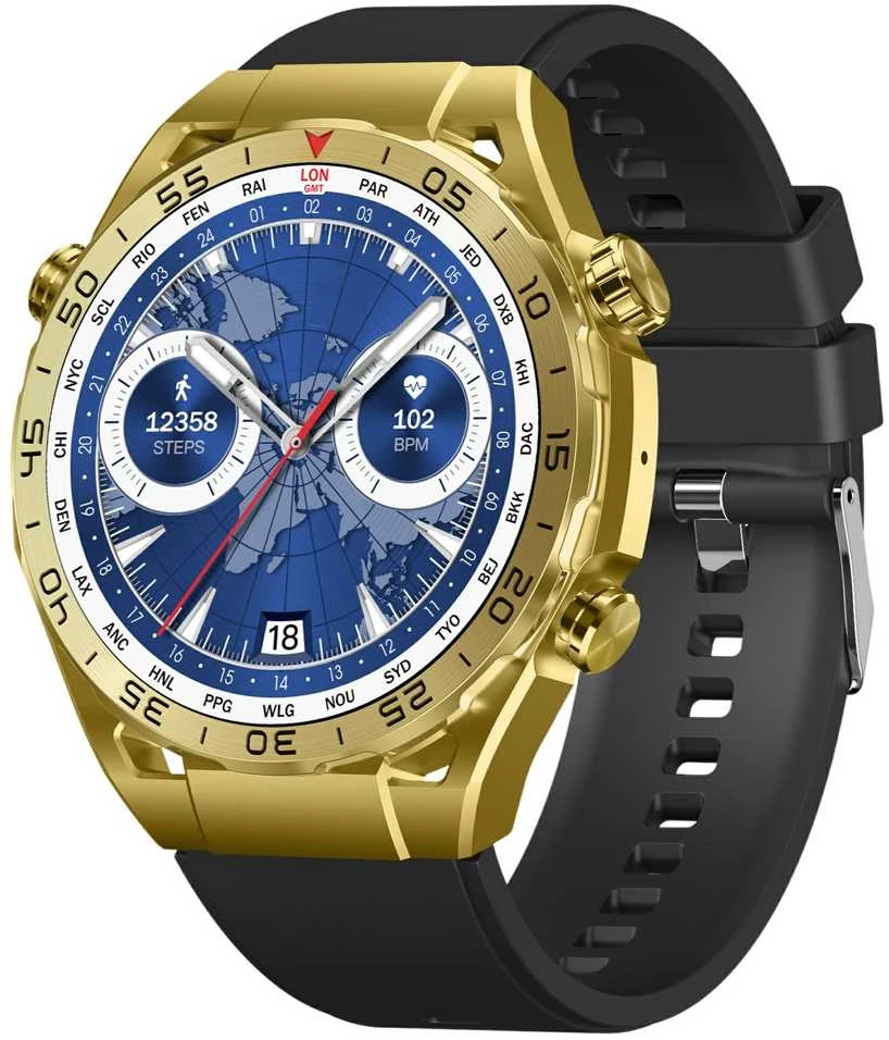 Išmanusis laikrodis MEN'S GRAVITY GT13-2 - ADDITIONAL BELT (sg028b)