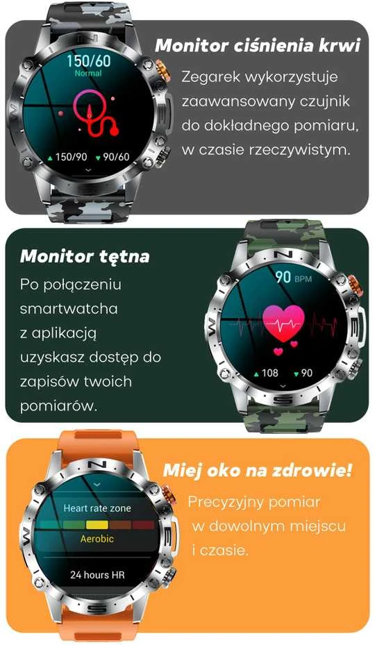 Išmanusis laikrodis MĘSKI GRAVITY GT20-2 - AMOLED, DODATKOWY PASEK (sg024b)