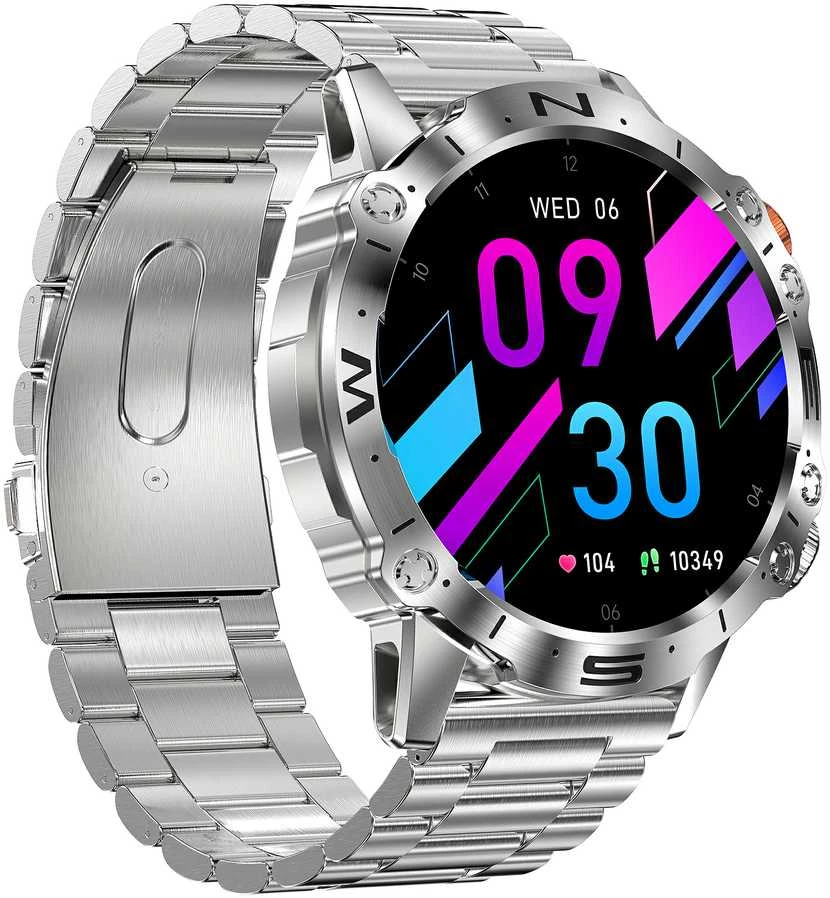 Išmanusis laikrodis MĘSKI GRAVITY GT20-2 - AMOLED, DODATKOWY PASEK (sg024b)