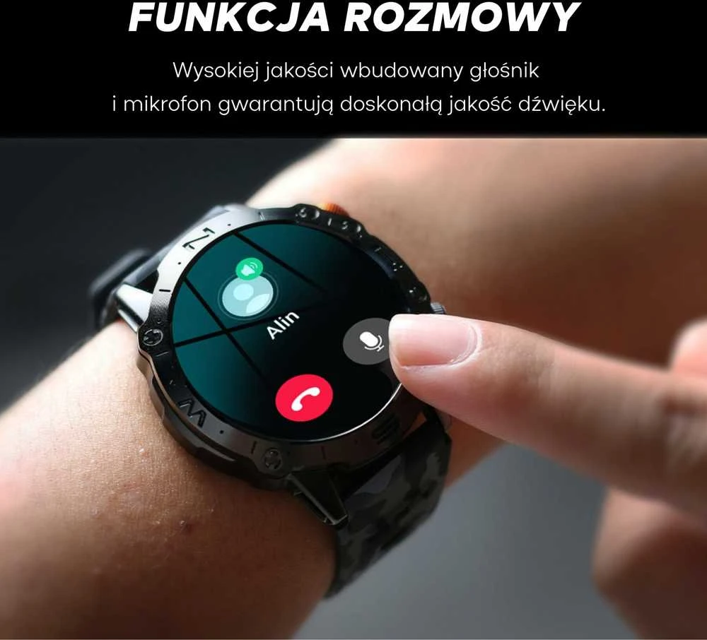 Išmanusis laikrodis MĘSKI GRAVITY GT20-2 - AMOLED, DODATKOWY PASEK (sg024b)