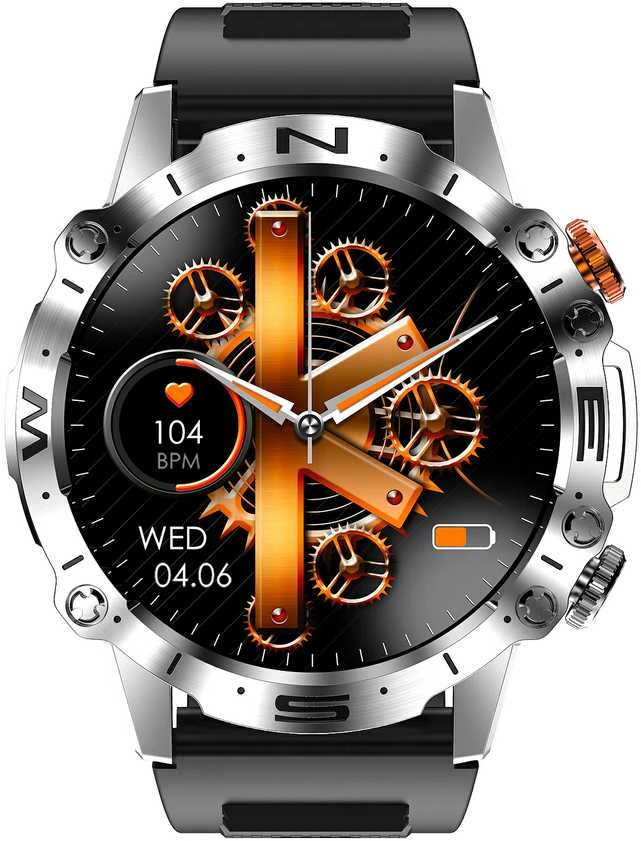 GRAVITY GT20-4 MEN'S Išmanusis laikrodis - AMOLED, ADDITIONAL BELT (sg024d)