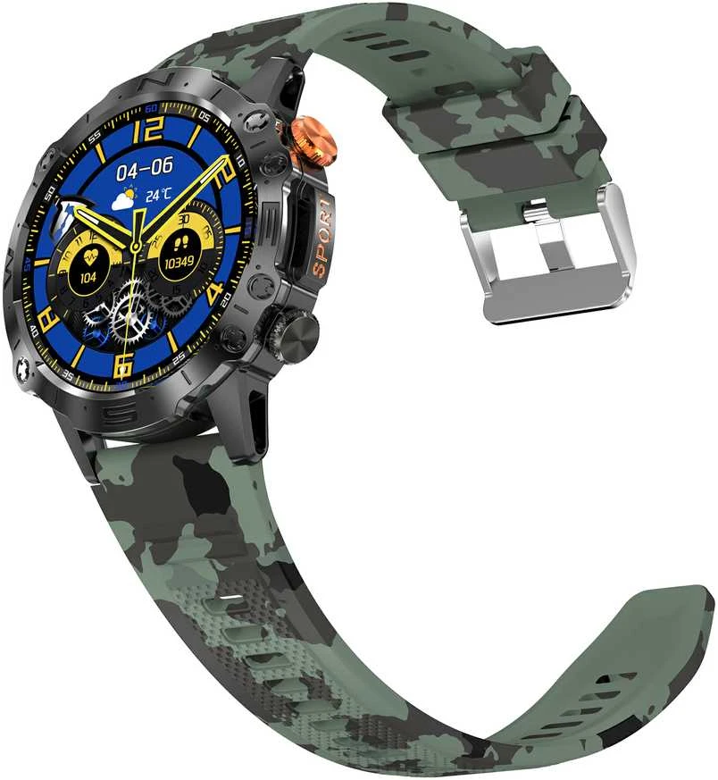GRAVITY GT20-6 MEN'S Išmanusis laikrodis - AMOLED, ADDITIONAL BELT (sg024f)