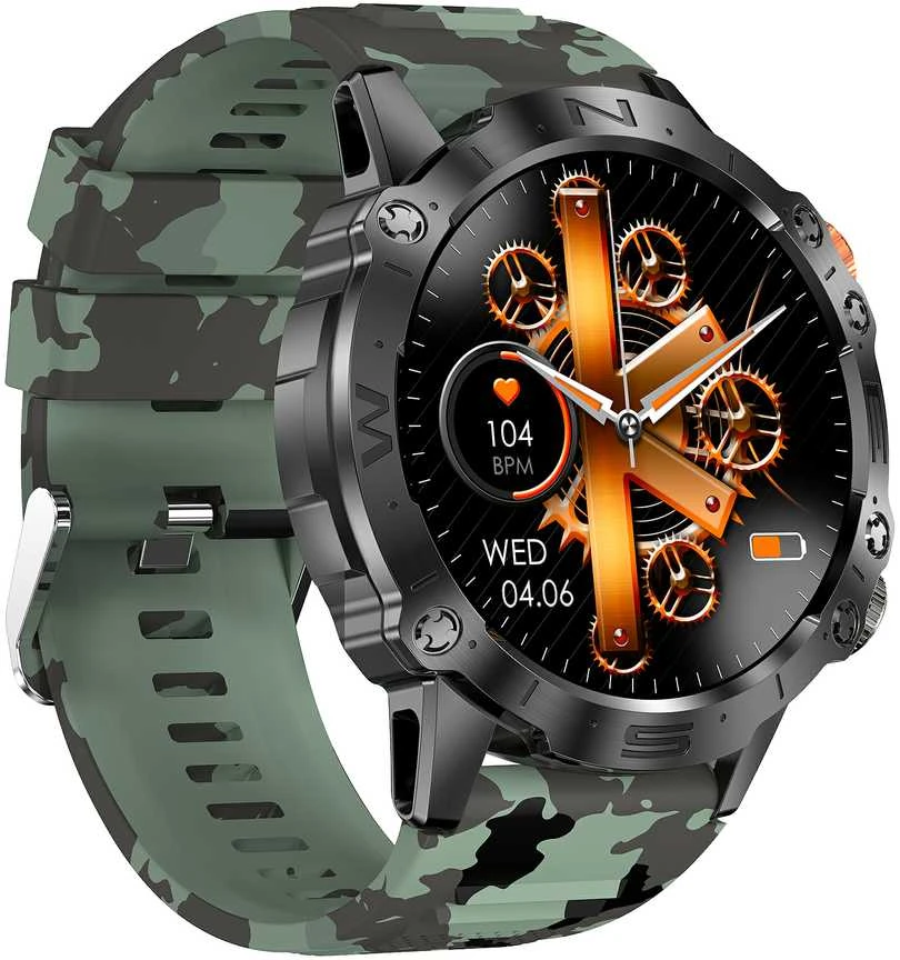 GRAVITY GT20-6 MEN'S Išmanusis laikrodis - AMOLED, ADDITIONAL BELT (sg024f)