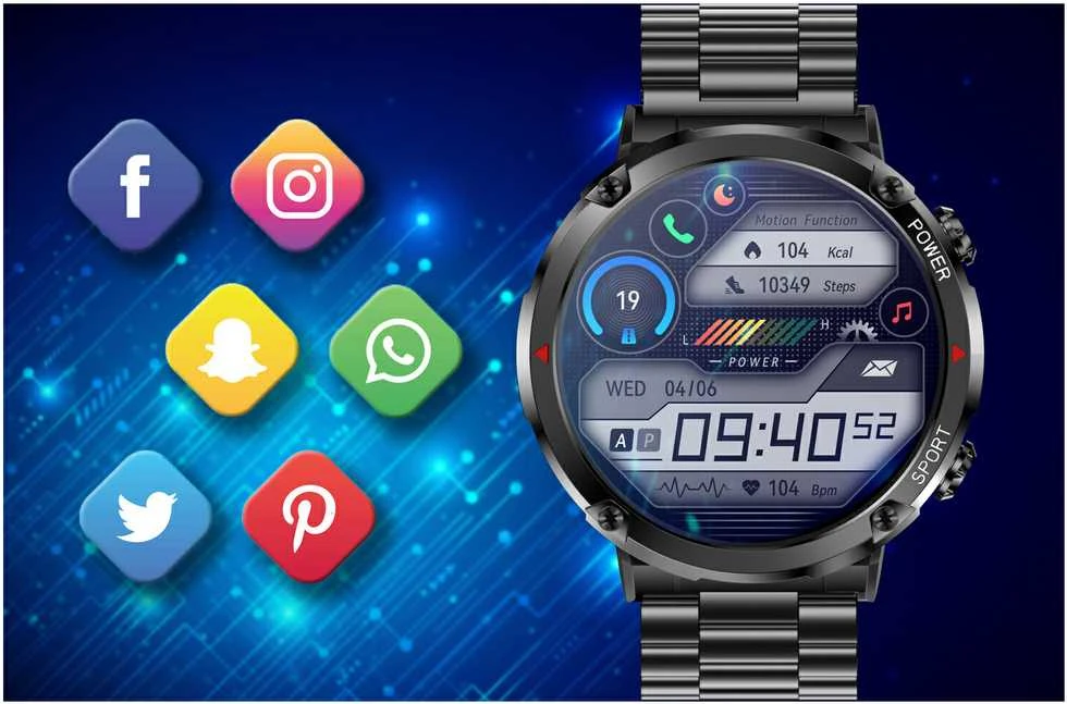 GRAVITY GT21-1 VYRIŠKAS Išmanusis laikrodis - BLUETOOTH CALL, PAPILDOMAS DIRŽAS (sg025a)