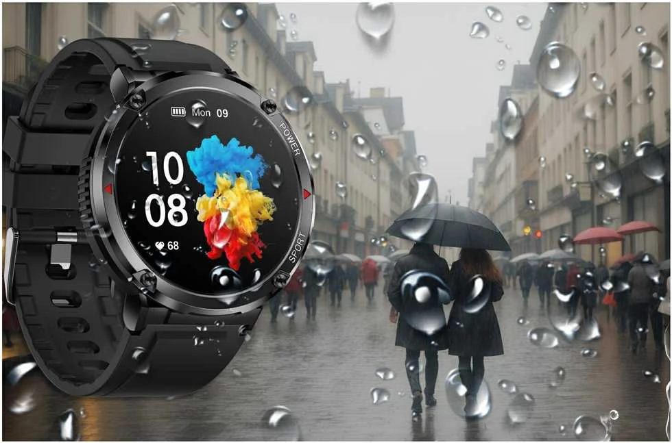 Išmanusis laikrodis MĘSKI GRAVITY GT21-2 - BLUETOOTH CALL, DODATKOWY PASEK (sg025b)