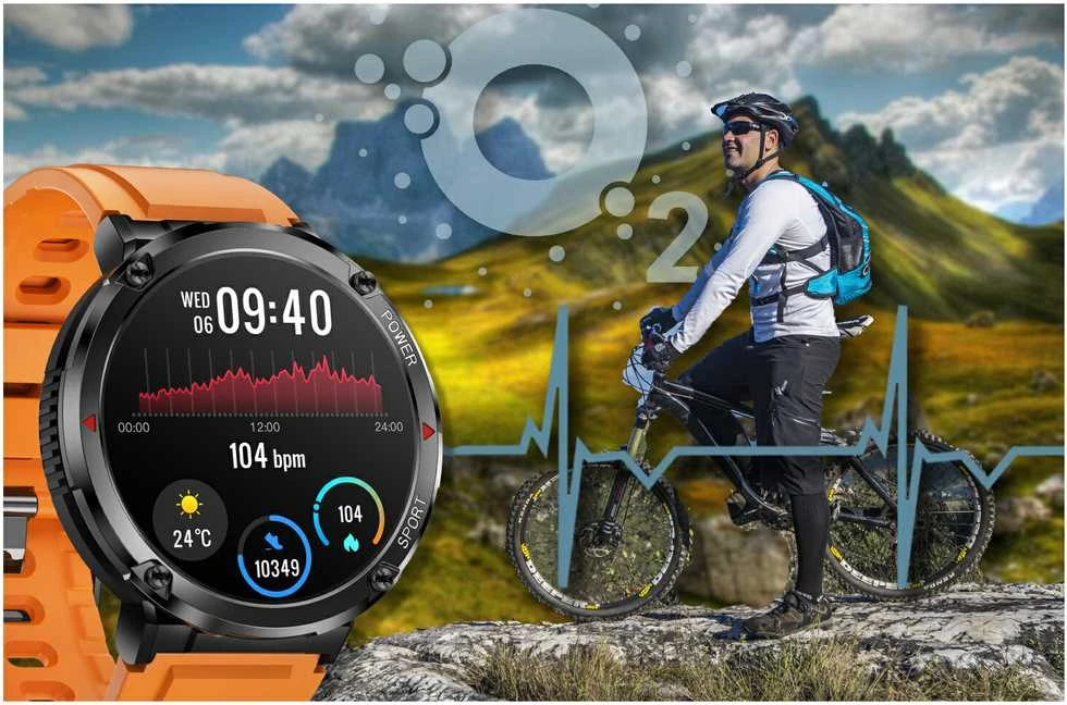 Išmanusis laikrodis MĘSKI GRAVITY GT21-2 - BLUETOOTH CALL, DODATKOWY PASEK (sg025b)