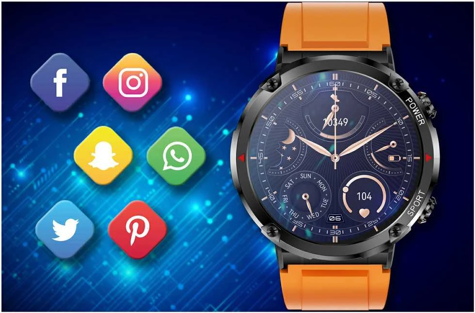 Išmanusis laikrodis MĘSKI GRAVITY GT21-2 - BLUETOOTH CALL, DODATKOWY PASEK (sg025b)