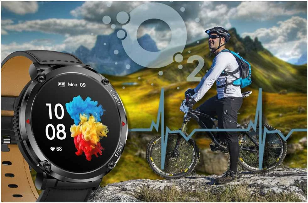 Išmanusis laikrodis MĘSKI GRAVITY GT21-3 - BLUETOOTH CALL, DODATKOWY PASEK (sg025c)