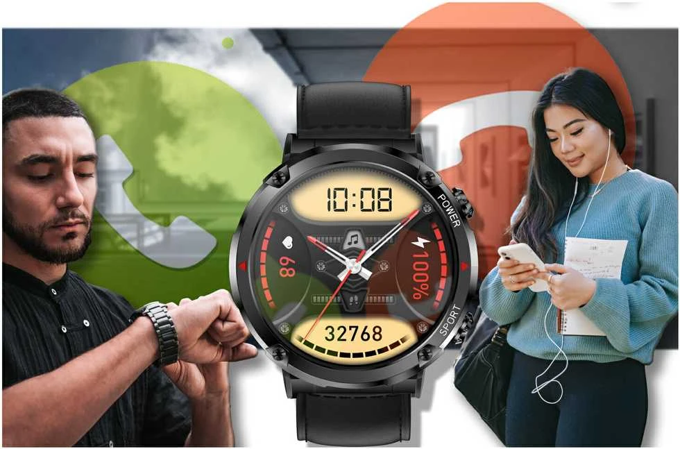 Išmanusis laikrodis MĘSKI GRAVITY GT21-3 - BLUETOOTH CALL, DODATKOWY PASEK (sg025c)