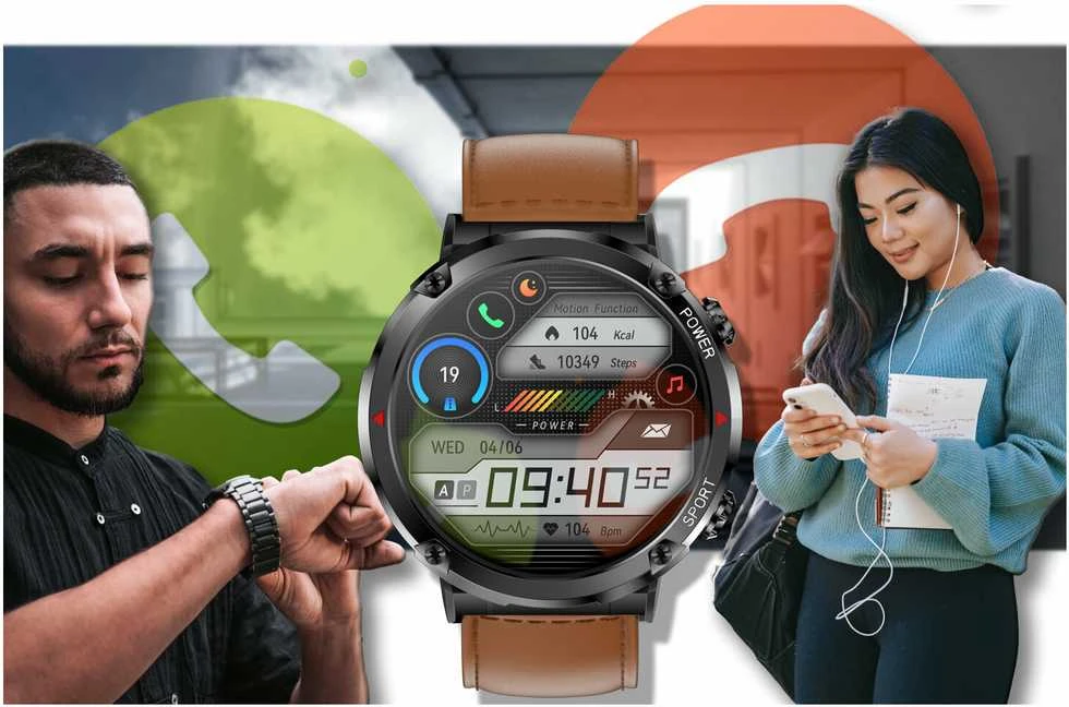 GRAVITY GT21-4 MEN S Išmanusis laikrodis - BLUETOOTH CALL, ADJUSTABLE BELT (sg025d)
