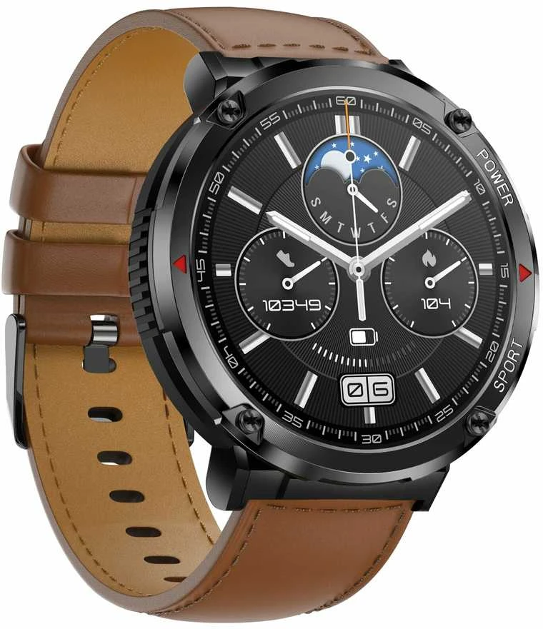GRAVITY GT21-4 MEN S Išmanusis laikrodis - BLUETOOTH CALL, ADJUSTABLE BELT (sg025d)