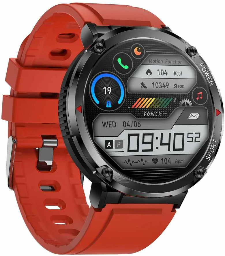Išmanusis laikrodis MĘSKI GRAVITY GT21-6 - BLUETOOTH CALL, DODATKOWY PASEK (sg025f)