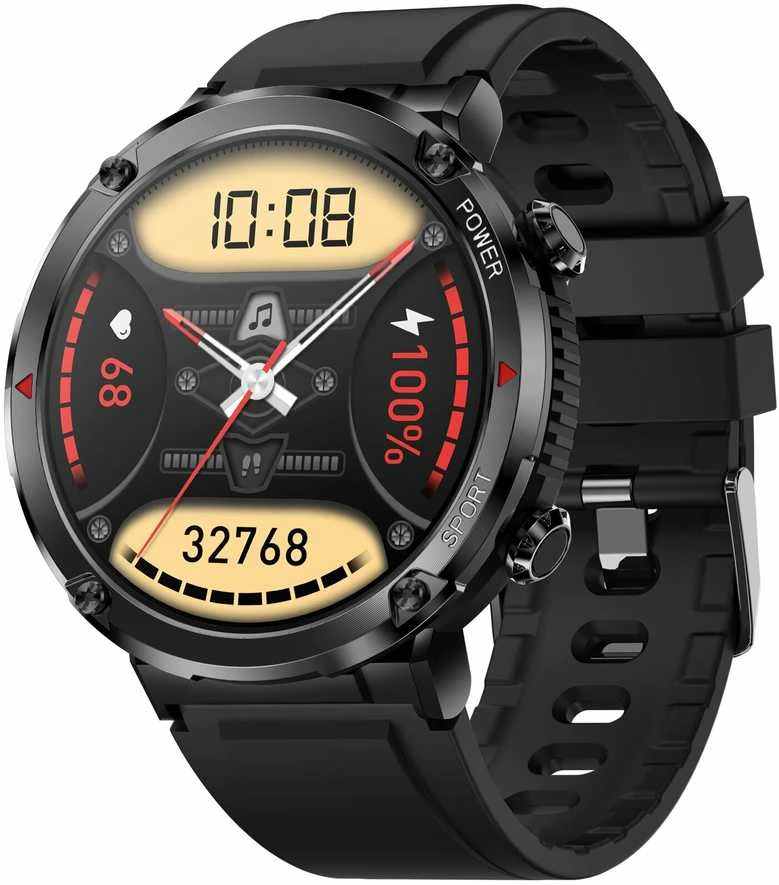 Išmanusis laikrodis MĘSKI GRAVITY GT21-6 - BLUETOOTH CALL, DODATKOWY PASEK (sg025f)
