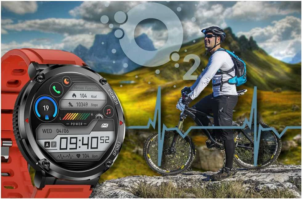 Išmanusis laikrodis MĘSKI GRAVITY GT21-6 - BLUETOOTH CALL, DODATKOWY PASEK (sg025f)