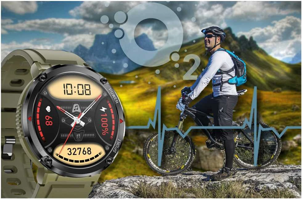 Išmanusis laikrodis MĘSKI GRAVITY GT21-7 - BLUETOOTH CALL, DODATKOWY PASEK (sg025g)