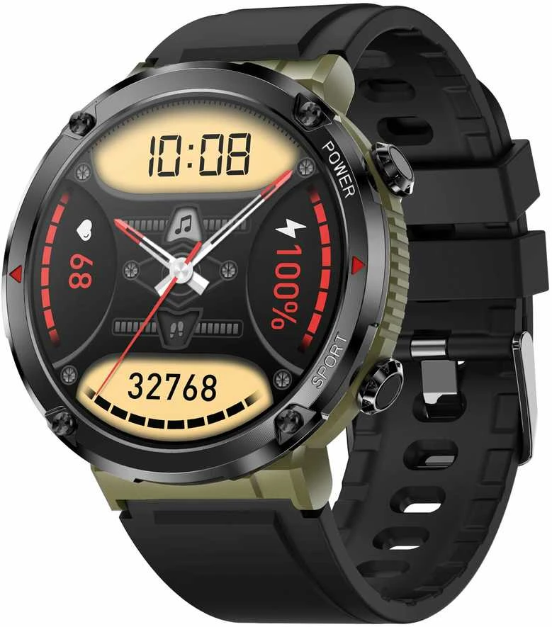 Išmanusis laikrodis MĘSKI GRAVITY GT21-7 - BLUETOOTH CALL, DODATKOWY PASEK (sg025g)
