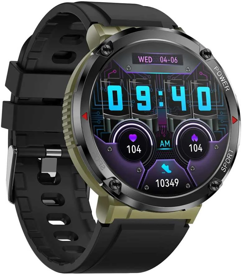 Išmanusis laikrodis MĘSKI GRAVITY GT21-7 - BLUETOOTH CALL, DODATKOWY PASEK (sg025g)
