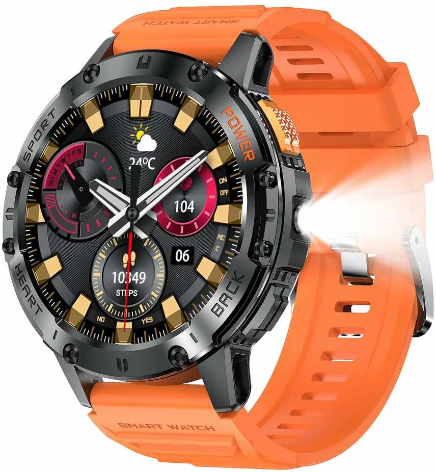 GRAVITY GT22-3 MEN'S Išmanusis laikrodis - AMOLED, ADDITIONAL BELT (sg030c)