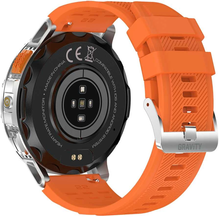 GRAVITY GT22-4 MEN'S Išmanusis laikrodis - AMOLED, ADDITIONAL BELT (sg030d)