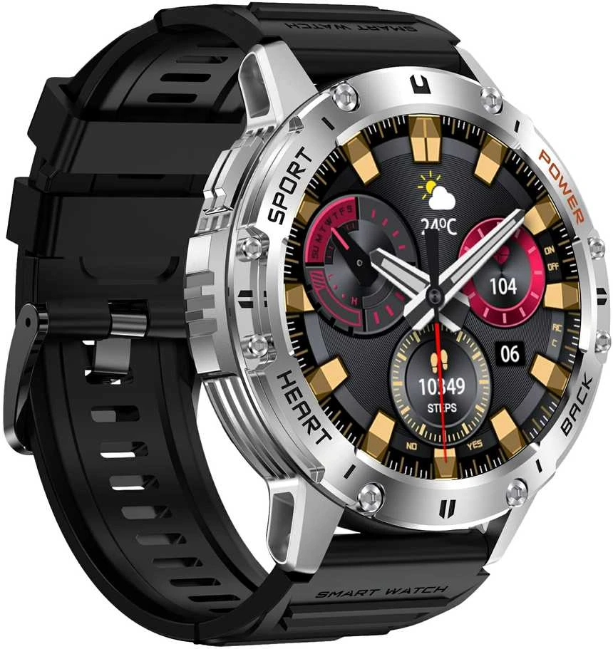 GRAVITY GT22-4 MEN'S Išmanusis laikrodis - AMOLED, ADDITIONAL BELT (sg030d)