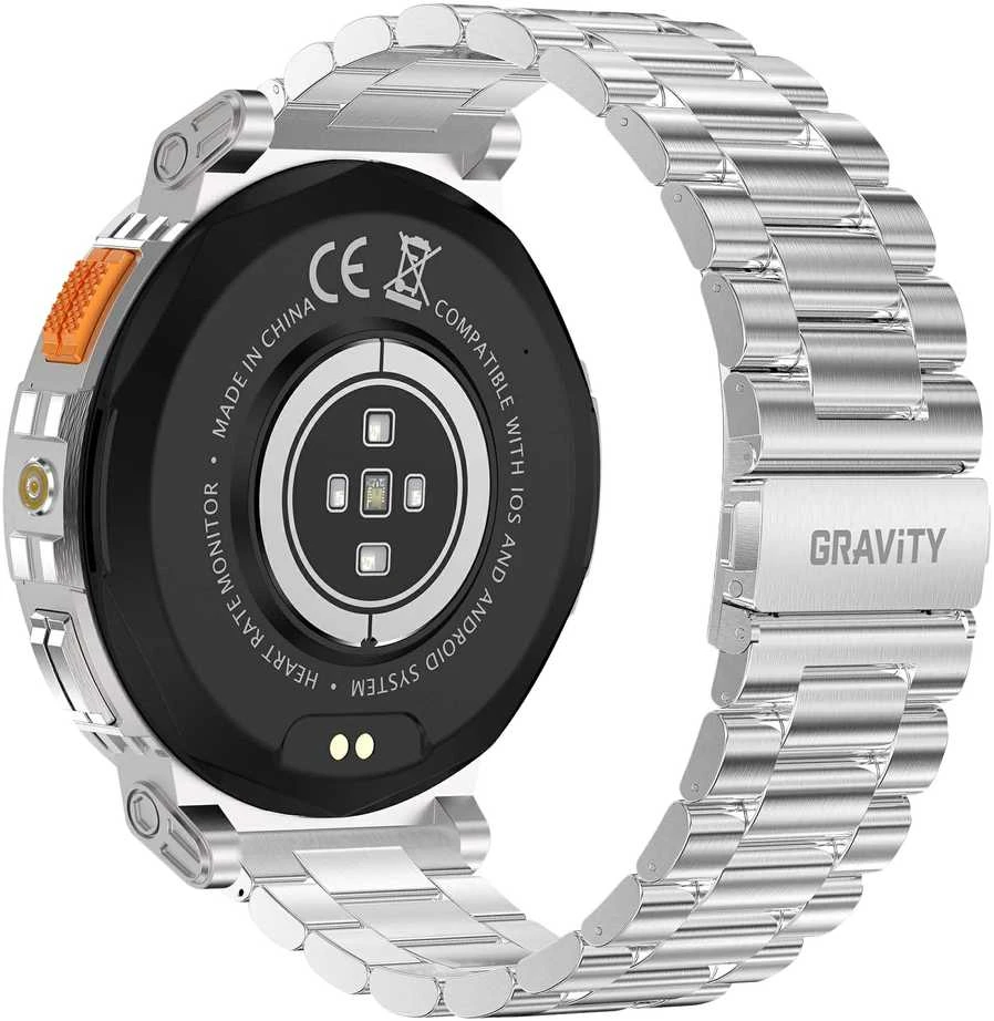 Išmanusis laikrodis MEN'S GRAVITY GT23-2 - TIMER, ADDITIONAL BELT (sg031b)